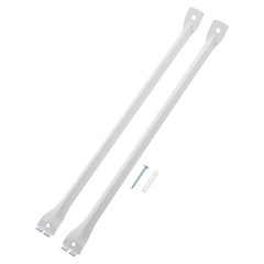 2Pcs Rv Heavy Duty Metal Shelf Brackets Wire Support for Shower Closet Storage