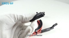 SAE Extension Cable 6FT 10AWG Tinned Copper Wire for Solar Battery RV Marine
