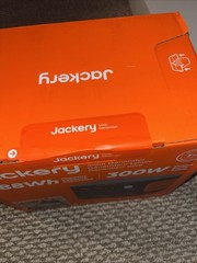 jackery solar generator explorer 300w 288wh BRAND NEW SEALED!