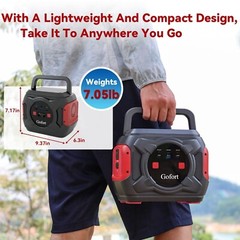 Gofort A301 Power Station Portable 320W 292Wh Lithium Battery Solar Generator