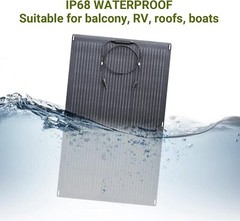 ALLPOWERS 2500W LiFePO4 Portable Power Station & 200W Mono Flexible Solar Panel