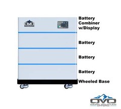 5K Sol-Ark Inverter + 15.36KW OMO Stack Lithium Battery