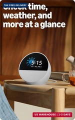 Amazon Echo Spot (newest model), Great for nightstands, offices and kitchens, Sm