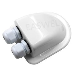 Solar Panel Roof Top Double Cable Entry Gland Box Motorhome RV Camper Boat Case