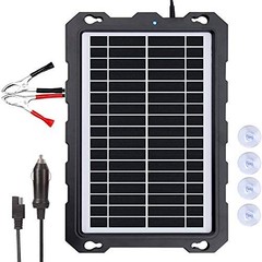 -9W-Solar-Battery-Trickle-Charger-Maintainer Solar Powered Battery Chargers 9w