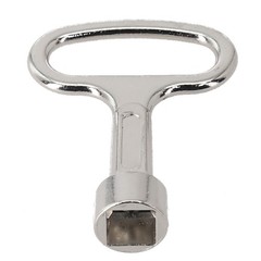 8mm Square Wrench Set 3pcs D Handle T Shape for Heating Water Tap Valve