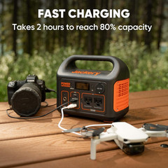 Portable Power Station Explorer 300, 292Wh Backup Lifepo4 Battery, Solar Generat