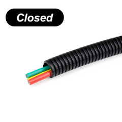 1-10M Closure PP Corrugated Pipe Ad11.6Mm – 25Mm Wear Resistant Cable Protector