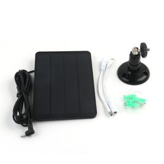 Ring Solar Charging Panel Suitable for Outdoor Use Equipped with 10ft Cable 4w