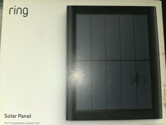 Ring 2nd Generation 4W Solar Panel for Select Ring Security Cameras – Black