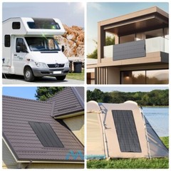 4000W Solar Panel Kit Power Inverter Generator 30A Home 110V Grid Solar System