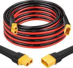 Heavy Duty 10AWG XT60 Male to Female Cable