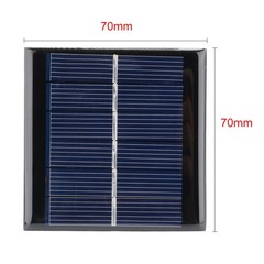 5Pcs 3V 100mA Poly Mini Solar Panel Module DIY for Charger 70mmx70mm