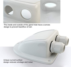 ABS Solar Double Cable Entry Gland for All Cable Types 2Mm² to 6Mm² for Solar Pa