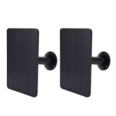 2Pcs 10W Solar Panel Fit For Security Camera Wireless Outdoor 360 Degree