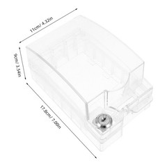 Lockable Outlet Cover – Clear Waterproof Socket Protector for 86 Type Outdoor
