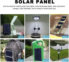 3Pcs Mini Solar Panel DC 6V Polysilicon Solar Cell Charger Module Solar DIY S…