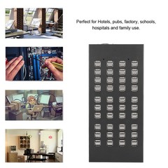 80-Port USB Hub High Power Quick Charger For Mobile Devices Easy To Use