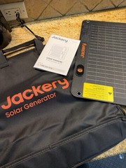 Jackery SolarSaga 100W Air Black Lightweight Waterproof Outdoor 100W Solar Panel