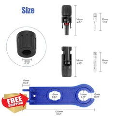 PRECIHW 40PCS Solar Panel Connectors