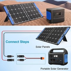 10AWG 20FT Solar to XT60i Extension Cable 3 6 10 35 50 75 100FT Heavy Duty Ad…