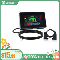 Bluetooth Battery Capacity Monitor for 12V/24V/36V/48V Systems DC 8–90V LCD