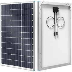 100W Solar Panel with Low Temperature Coefficient