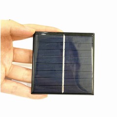 2pcs Mini Poly Solar Panel epoxy resin 3V 150MA for Intelligence DIY Toy Power