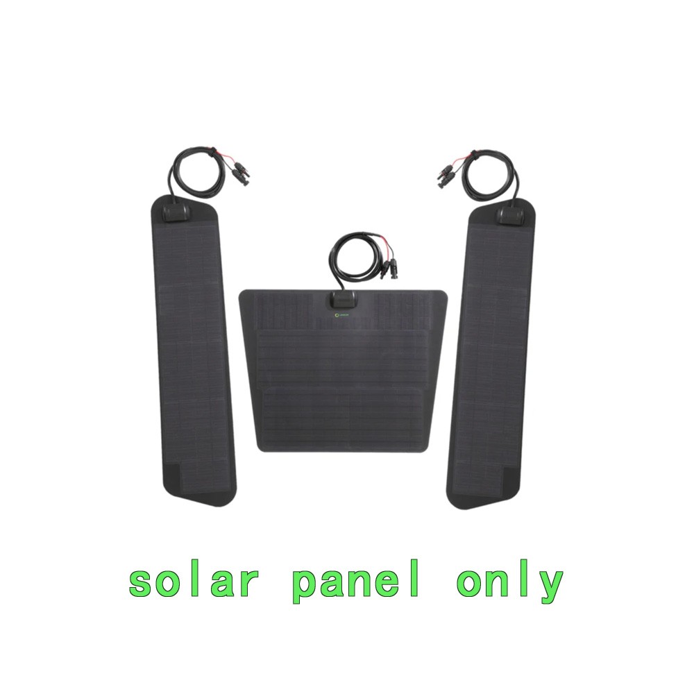 Keep Lensun 85W(25+30+25) Hood Flexible Solar Panel for Chevrolet Colorado ZR2