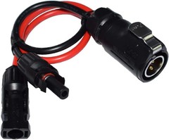 10AWG 2 Pin Industrial Circular Connector For Furrion Solar RV Port Replacement