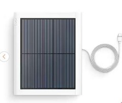 Ring Solar Panel for Ring Spotlight Cam Battery/Stick Up Cam Battery – White …