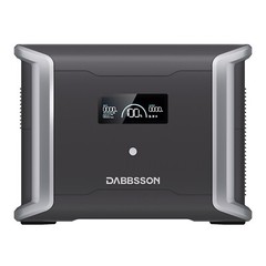 Dabbsson Portable Power Station 3030Wh Solar Generator Extra Battery for Camping