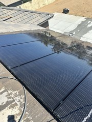 Solar bird proofing and cleaning