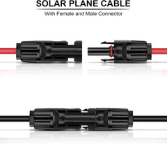 Igreely 10 Gauge Wire Solar to O Ring Cable Solar Panel Adapter Kit Cable Connet