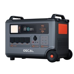 Blackview OSCAL PowerMax 6000W Portable Power Station 3600Wh + 200W Solar Panel