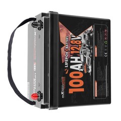 Caravan Overland Battery 12V 100Ah Lithium, Built-in BMS, Expandable 20.48kWh