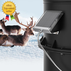 6V Solar Panel Battery Charger for Deer Feeder 1.7W Waterproof Solar Panel