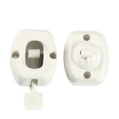 RV Camper Door Stop Retaining Catch Holder Nylon Caravan Door Retainer Stopper