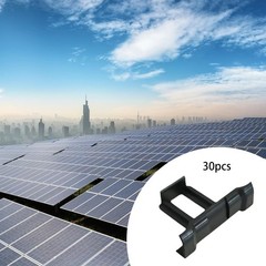 30 Pieces Solar Panel Drainage Clips for Outdoor Modules Mud Removal