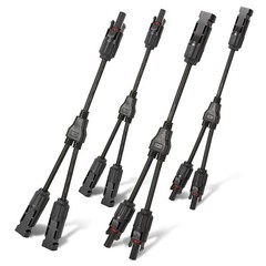 PV Branch Connector Parallel 1000V 30A IP67 DC In-line Quick Panel Socket Kits