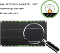 All-in-One 10 Watt Solar Battery Maintainer with Connectors