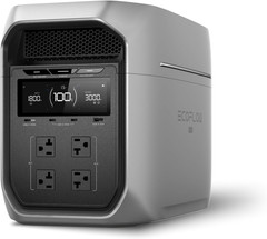 EF ECOFLOW Portable Power Station DELTA 3 Max Plus, 2048Wh, 3000W Output | 3800W