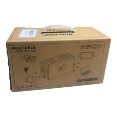 HOWEASY 120W Portable Power Station, 88WH Solar Generator, Lithium Battery Power