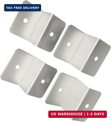Solar Panel Mounting Z Bracket Mounts Kits with Nuts and Bolts for RV Boat Off G