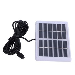 1.2W 6V Polycrystalline Silicon Solar Charging Board, USB Solar Panel, Portab…