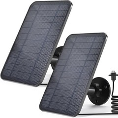 Solar Panel for Blink Outdoor Camera 4, 4W Solar Panel Compatible with Blink Out