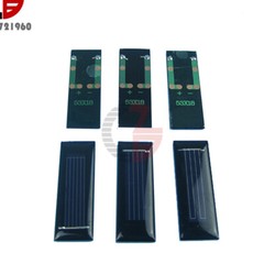 10Pcs DIY Toy 0.5V 100mA 53X18mm Micro Mini Power Solar Cells Panel For Charger
