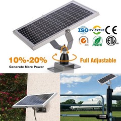 10W 12V Solar Battery Charger Maintainer with Smart MPPT Controller, Waterproof