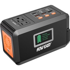 120W Portable Power Station – 88Wh Lithium Battery Generator for Camping