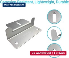 2 Sets Solar Panel Mounting Z Brackets Lightweight Aluminum Corrosion-Fre